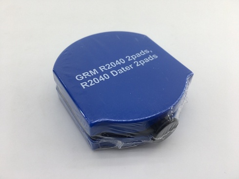 подушка для Оснастки для печати Металлической GRM 2040 2 PADS, изготовление печатей и штампов в Самаре.